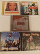 Lot of 5 Hip Hop / Rap Audio CDs Brand New Factory Sealed Bundle #4 Listing  - £19.97 GBP