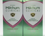 2 Pack - Mitchum Clinical Women Soft Solid Antiperspirant Deodorant Powd... - $42.74