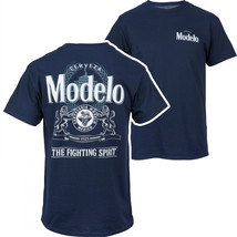 Modelo Especial The Fighting Spirit Classic Logo Front/Back T-Shirt Blue - £30.36 GBP+