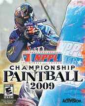 NPPL Championship Paintball 2009 Nintendo Wii 2008 Video Game Activision shooter - £5.44 GBP