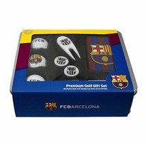 Barcelona Fc Premium Golf Gift Tin, Balls,Bag Tag, Pen - £25.17 GBP