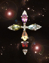 Haunted Cross Necklace Miracle Maker &amp; Curse Lifter Highest Light Ooak Magick - £2,194.87 GBP