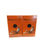 (2)Thinx for All - Women's Super Absorbency Brief Period Underwear (Black/Small) - $27.06 CAD
