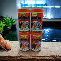 4x Tetra Goldfish Fish Food Vitamin C Flakes 62g Complete Diet Exp 9/2024+ - £10.26 GBP