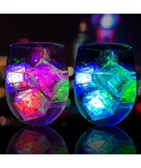 Multi Color Led Flashing Blinking Glowing Light Up Ice Cubes Waterproof ... - £39.37 GBP