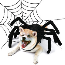 Pet Halloween Funny Spider Chest Back Creative Cat Dog Small Dog Transformation - £11.59 GBP+