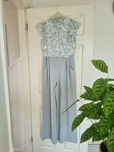 Phase Eight Jumpsuit. Size 12 Duck Egg Floral - $73.05
