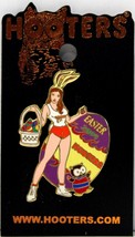 New Hooters Girl Holiday Happy Easter 2004 BUNNY/RABBIT Ears Basket Of Eggs Pin - £7.90 GBP