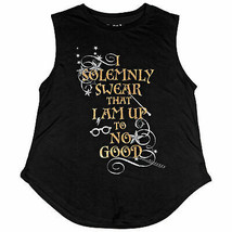 Harry Potter I Solemnly Swear That I Am Up To No Good Juniors Tank Top Black - £21.90 GBP