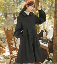 Women's Woolen Skirt Coat - $49.95