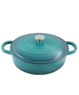 Crock Pot Artisan Enameled Cast Iron 5 Quart Round Braiser Pan with Self... - $98.01
