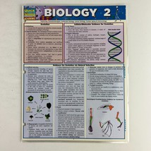 BarCharts Quick Study Academic Guides BIOLOGY 2 Laminated Reference Cards - £7.73 GBP