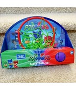 Hanging Basketball Hoop Set PJ Masks Ball, Hoop, Net &amp; Door Hanger - £9.35 GBP