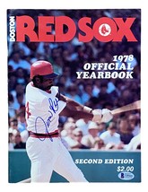 Jim Rice Signed Boston Red Sox 1978 Official Yearbook BAS - £68.81 GBP