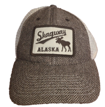 Skagway Alaska Cap Hat Adjustable Baseball Legacy Snapback Brown, Tan - £14.34 GBP