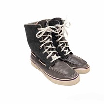 Sperry Topsider Women&#39;s Foldable Grey Boots Size 7.5 - £37.54 GBP