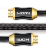 8K HDMI Ultra High Speed Cable 6.5ft Gold Plated 2.1, 8k@60hz, 4k@120hz,... - $23.83 CAD
