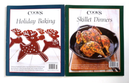 Cook&#39;s Illustrated Lot of 2 Magazines Holiday Baking 2011 &amp; Skillet Dinners 2013 - £11.67 GBP