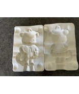 Alberta  #A417 - Bear W/Wreath Ornament Ceramic Mold - $4.90 CAD