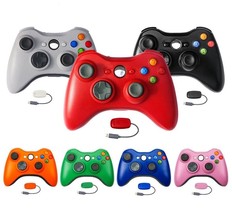 Color Xbox 360 PC WIN 7 8 10 Wireless Game Controller Gamepad Joystick - £23.62 GBP