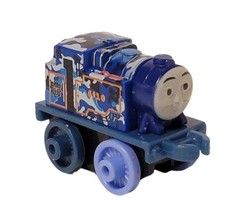 Thomas And Friends Mini Camo Belle Blue Camoflouge Train Mattel EUC  - $6.99