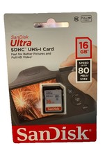 SanDisk Ultra 16 GB SD SDHC Memory Card - SDSDUNC-016G-GN6IN - $14.73