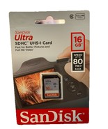 SanDisk Ultra 16 GB SD SDHC Memory Card - SDSDUNC-016G-GN6IN - $20.30 CAD