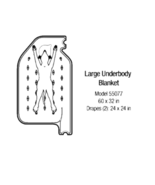 3M Bair Hugger Warmng Blanket - Veterinary Large Underbody - $10.00