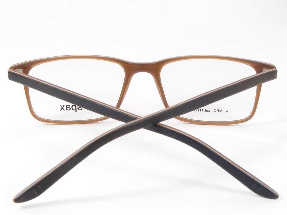 i-spax ROMEO 111W Brushed Brown UNIQUE RARE EYEGLASSES FRAME 52-17-145mm Germany Item image 3