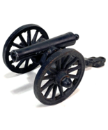 Vtg Penncraft USA Black Cannon Cast Iron Carriage Military Memorabilia -... - €15,56 EUR