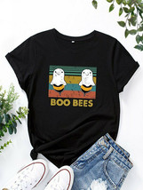 Boo Bees Ghost T-Shirt High Quality Cotton Men and Women - £17.55 GBP