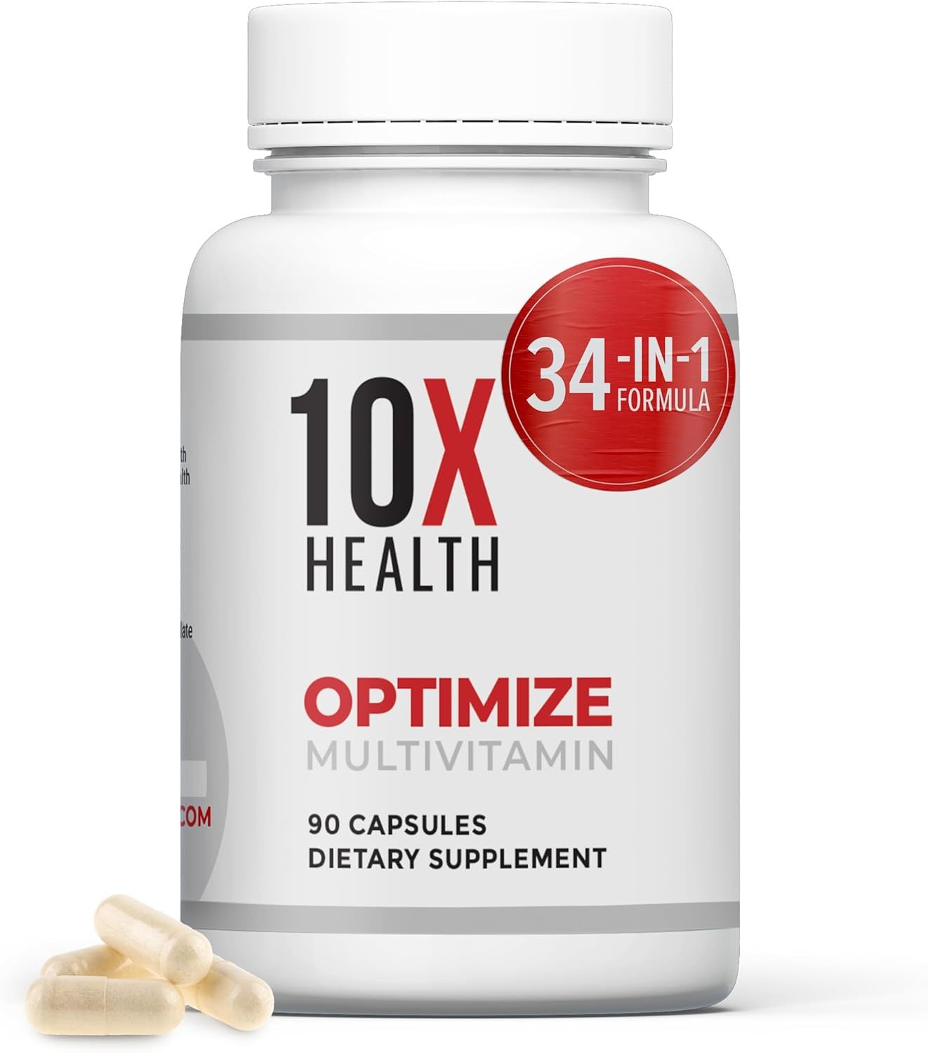 10X Health Optimize Methylated Multivitamin 90 Capsules  - $25.00