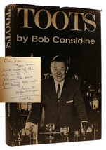 Bob Considine TOOTS SIGNED  1st Edition 2nd Printing - £230.12 GBP