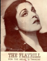 Playbill - Vintage Novemer 18,1940, - &quot;Jonny Belinda&quot;,  Staring: Helen C... - $5.00