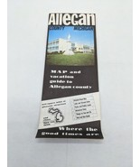 Vintage 1977 Allegan County Michigan Map Brochure - $15.60 CAD