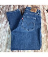 Levi&#39;s CLASSIC MID RISE SKINNY Womens Size 10 Blue Jeans Denim Pants 28X29 - £22.41 GBP