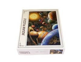 Solar System Planets Space 1000 Pc Jigsaw Puzzle 27x20" image 3