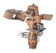 Rain Bird 25PJDAC Brass Impact Sprinkler, Adjustable 20° - 360° Pattern,... - £25.53 GBP