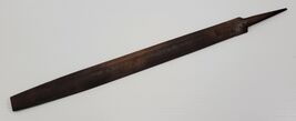 *X) Vintage Half Round Machinist Hand File Tool 19" Long - $9.89