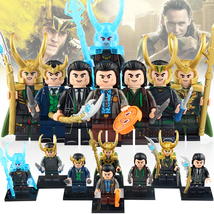 Loki 2021 President Loki TVA Uniform Frost Giant Thor Ragnarok 8pcs Minifigures - £14.54 GBP