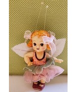 Vintage Figurine Little Girl Butterfly Angel Ballerina 3&quot; - $47.87 CAD