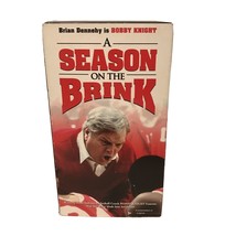 Bobby Knight - A SEASON ON THE BRINK (VHS, 2002) BRIAN DENNEHY (GLADIATO... - £9.62 GBP