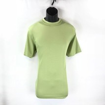 Log-in Uomo Dressy T-Shirt Mint Green for Men Crew Neck Ribbed Sizes S - M - £25.56 GBP
