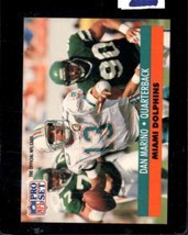 1991 Pro Set #210 Dan Marino Nmmt Dolphins Hof - £3.40 GBP