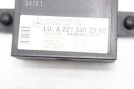07-13 MERCEDES-BENZ W221 S550 S600 TIRE PRESSURE CONTROL MODULE E4483 image 11
