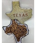 Cinnamon Roasted Cashews in a Texas Road Map Gift Tin - $41.03 CAD