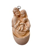 Holy Family Water Font Jesus Mary Joseph Wall Hanging Plaque Made in Ita... - $645.87 MXN