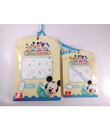 Hanes Baby Wear Disney Babies Mickey Receiving Blanket &amp; 3 Pack Washcloths - £9.16 GBP