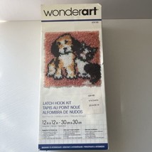 WonderArt® Caron Best Friends Latch Hook Kit 12X12 Puppy &amp; Kitten 426185 - £7.58 GBP