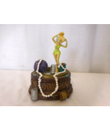 Disney Tinker Bell Music Box Plays &quot; You Can Fly &quot;  Works Rare - £50.63 GBP
